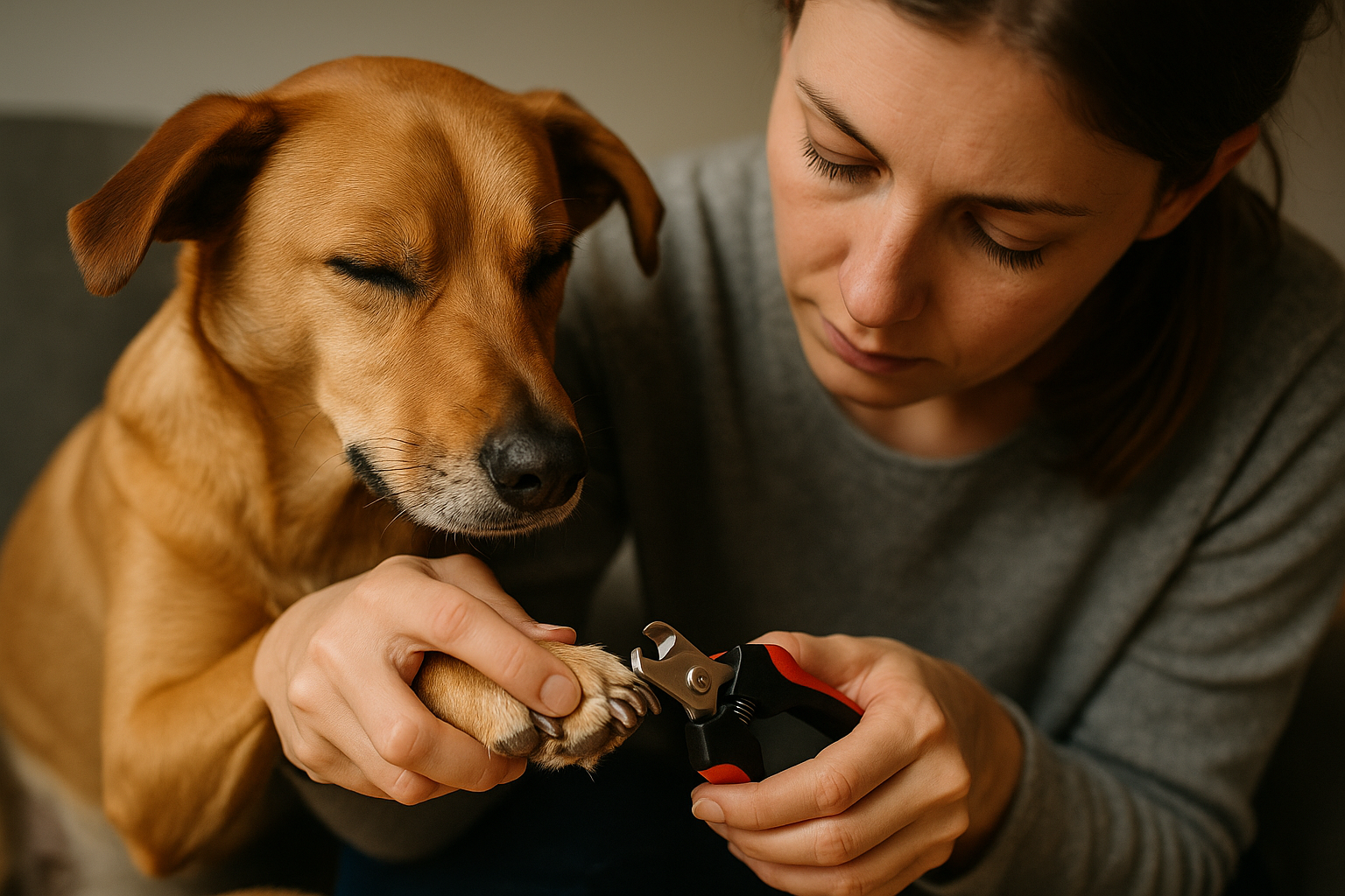 Cómo cortar las uñas de tu perro en casa sin causarle miedo