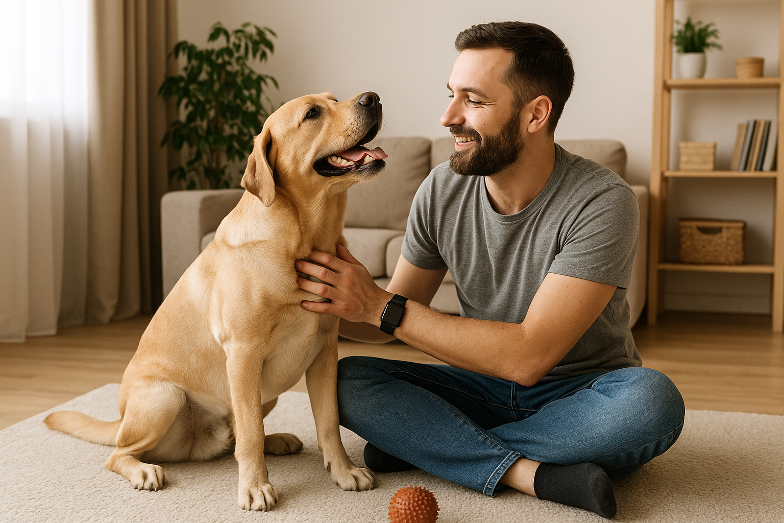 Cómo crear una rutina saludable para tu perro en casa