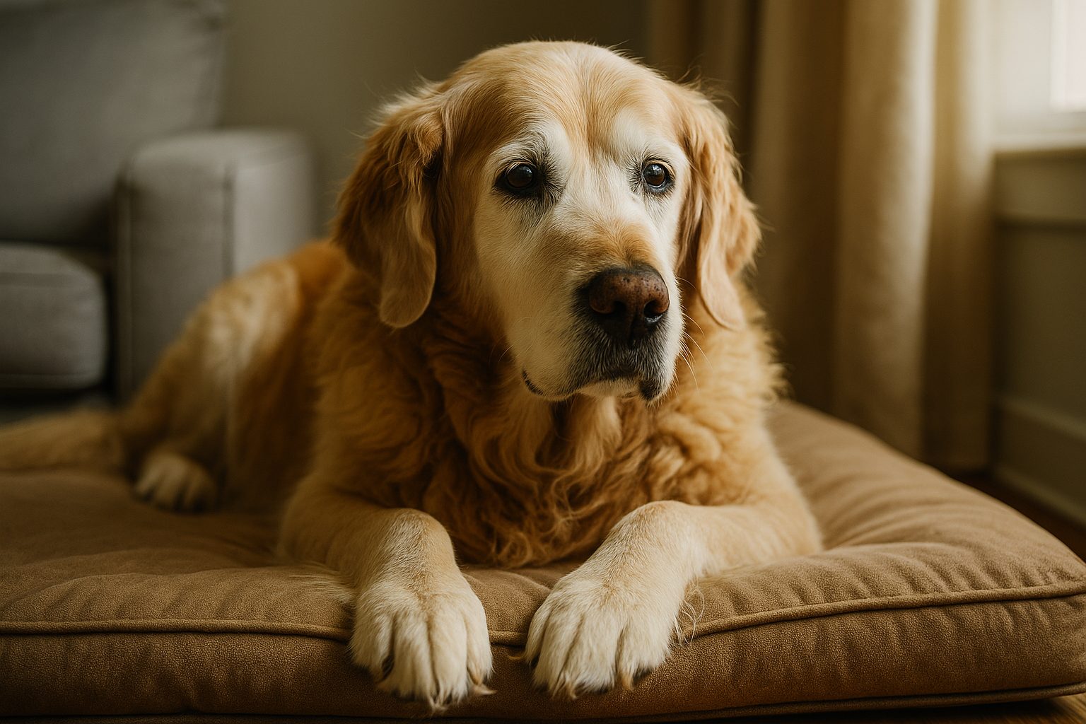 Cómo cuidar a un perro anciano: claves para una vejez feliz y saludable